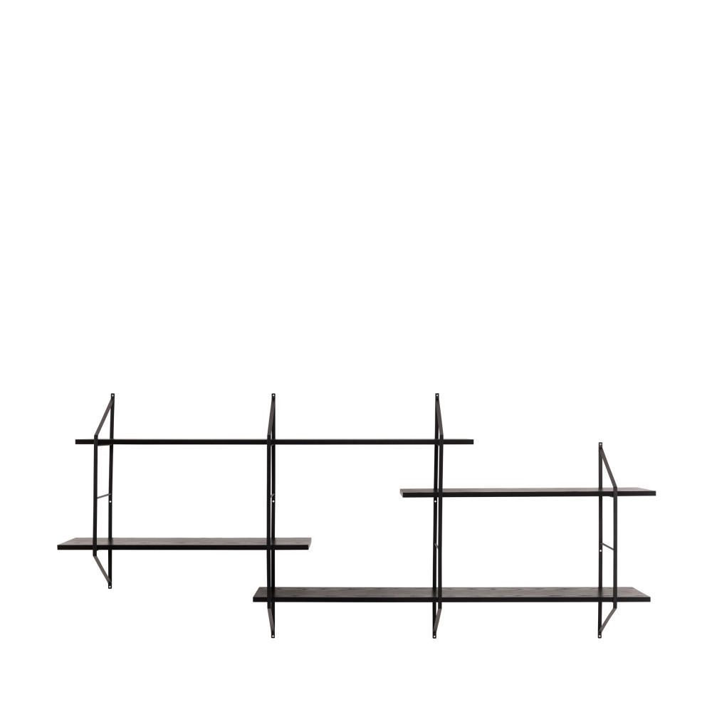 Drawer WANDREGAL Schwarz 191cm × 26cm × 79cm