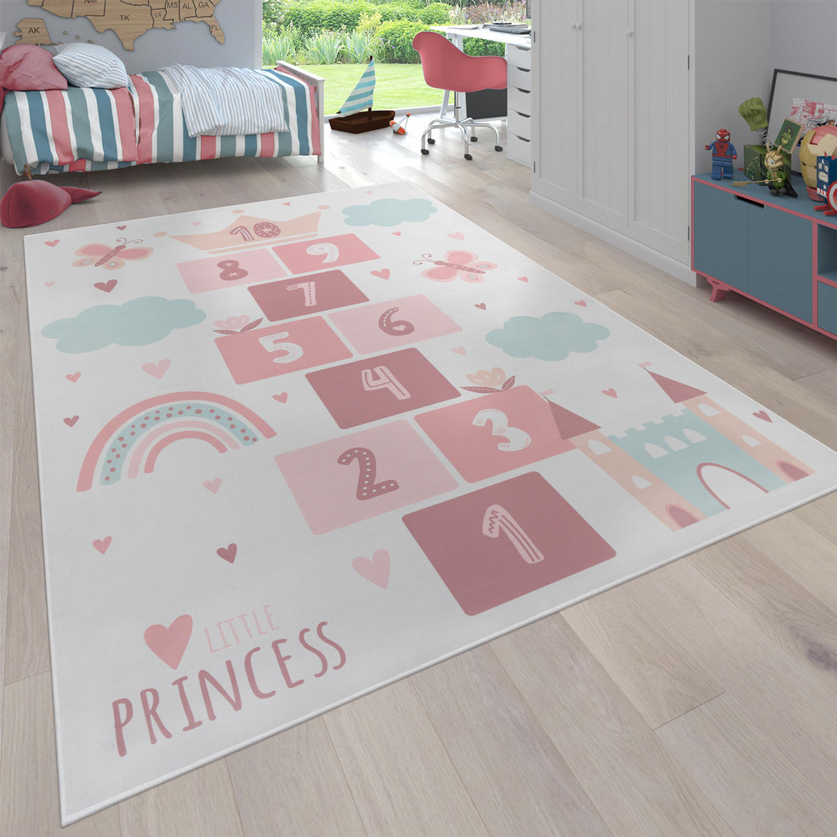 KINDERTEPPICH 200/200 cm Bino 585 - Creme, Textil (200/200cm) - Paco Home