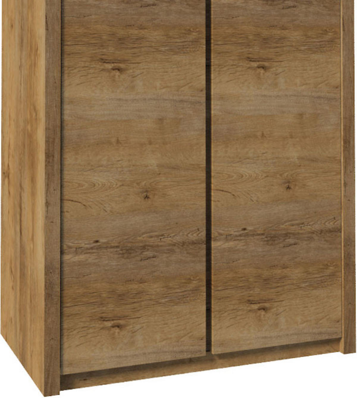 KLEIDERSCHRANK Montana Eiche Lefkas 90,3 / 53,3 / 196,6cm - Eichefarben, Holz/Holzwerkstoff (90.3/196.6/53.3cm) - Feldmann-Wohnen