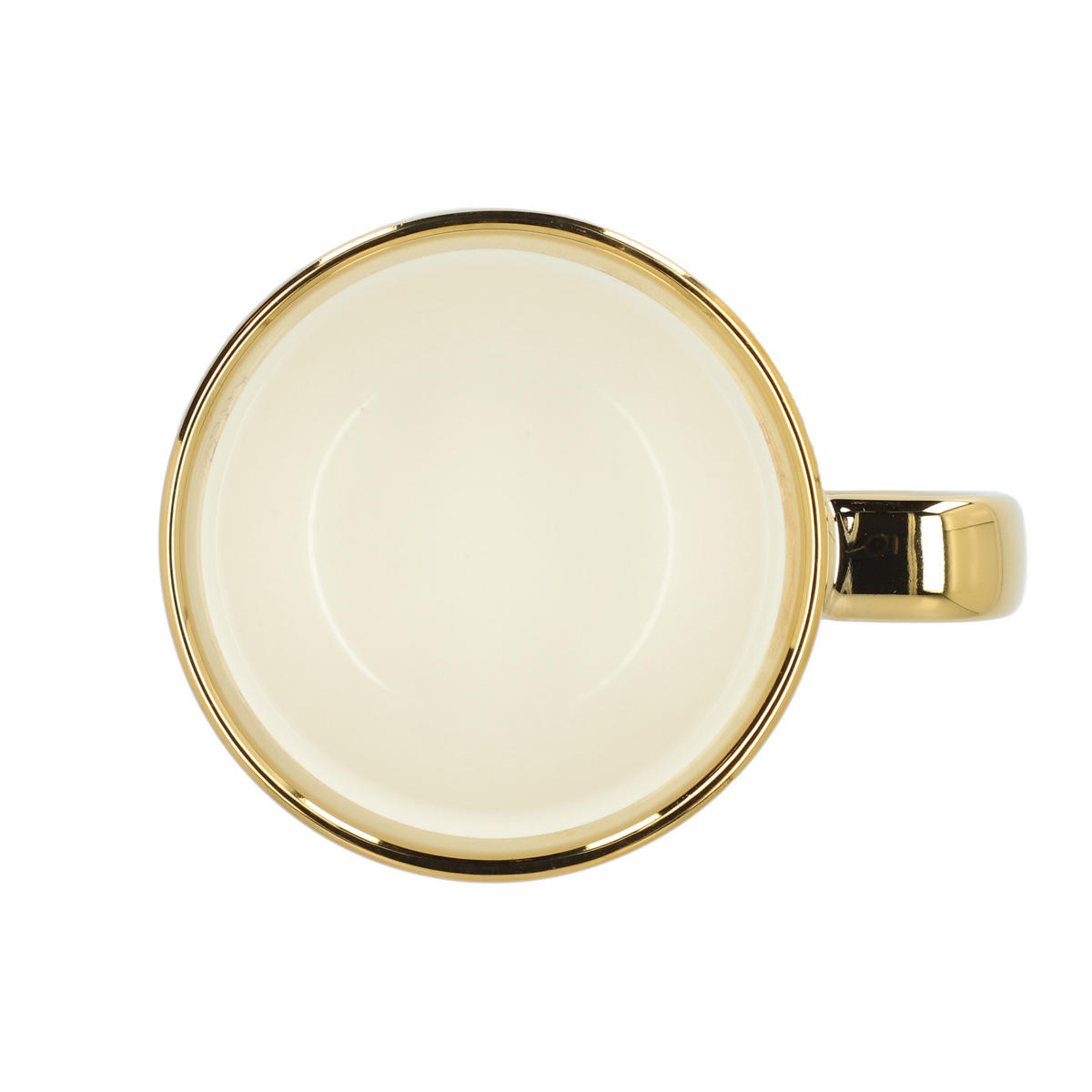 BECHER Sinnes Smaragd mit Löffel 0,28 l 6er-Set - Smaragdgrün, Keramik (0.28L) - Homla
