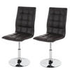 ESSZIMMERSTUHL Braun 2er-Set - Braun, Textil (43/103/54cm) - MCW