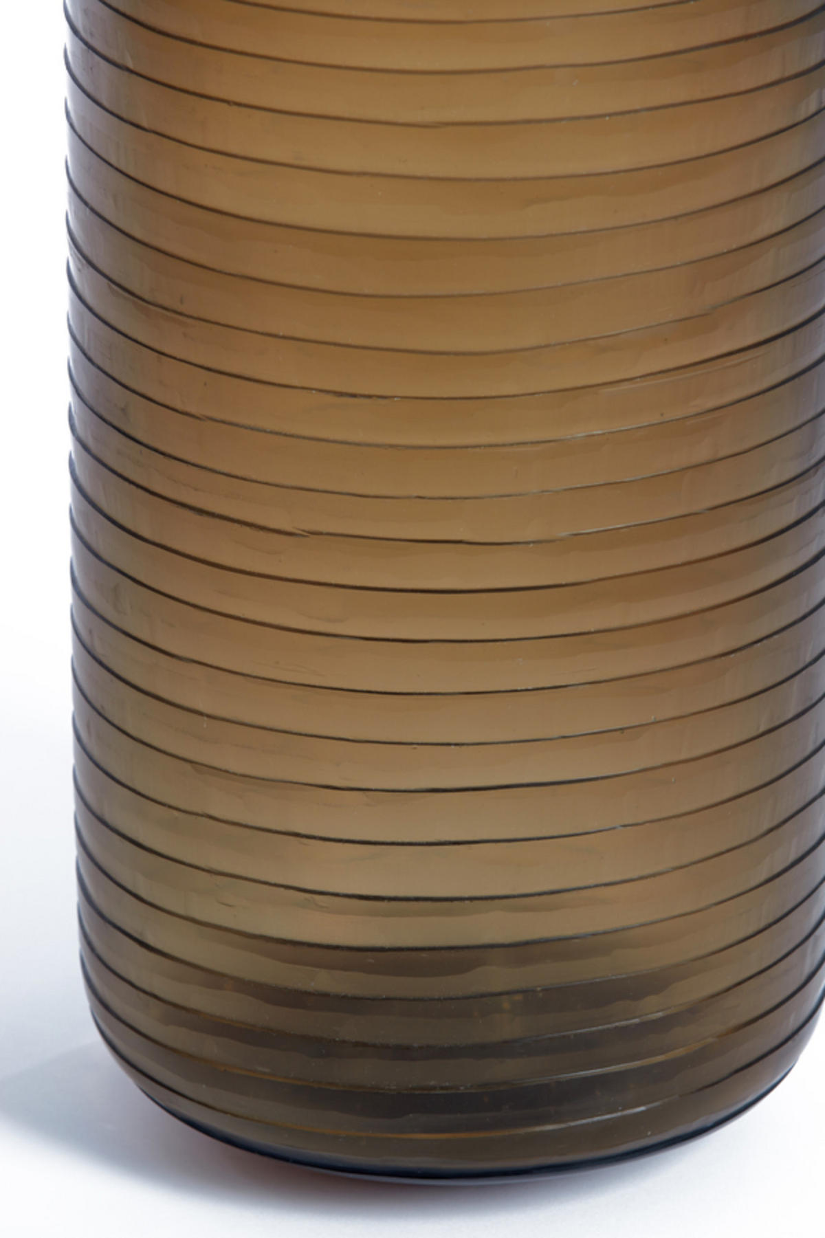 VASE Rumi Braun Ø22,5/41 cm - Braun, Glas (22.5/41cm) - Light & Living