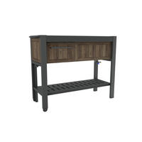 PARTYTISCH - Walnussfarben, Kunststoff (112/43/90cm) - Keter