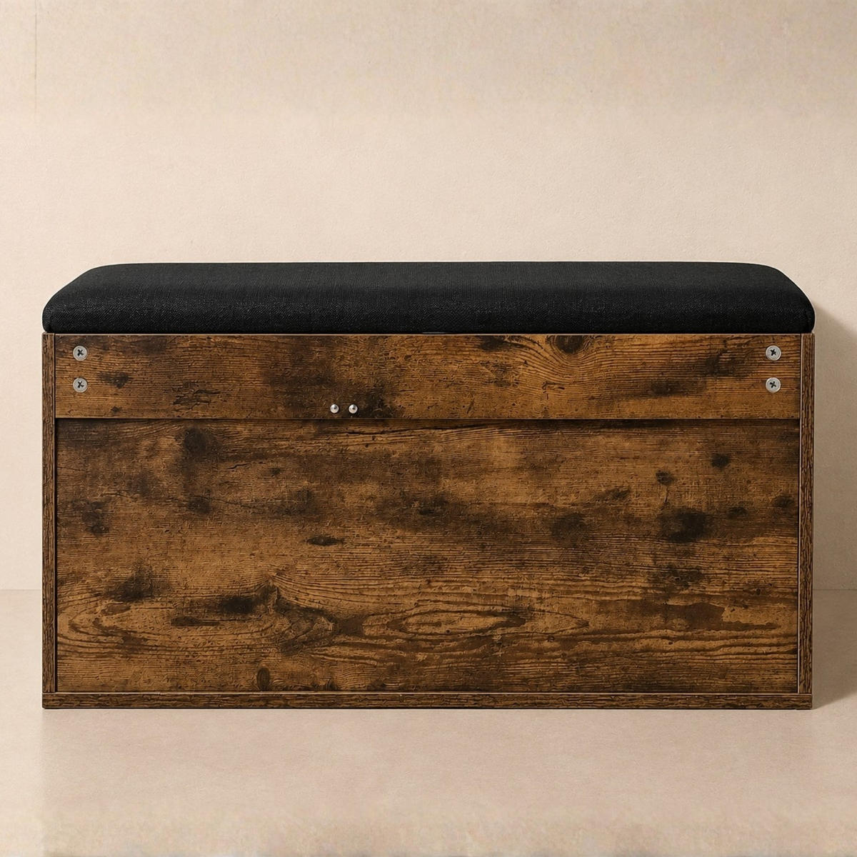 SCHUHSCHRANK mit Sitzfläche Tria 80/30/43 cm - Braun, Holzwerkstoff (30/43/80cm) - BOXIMO