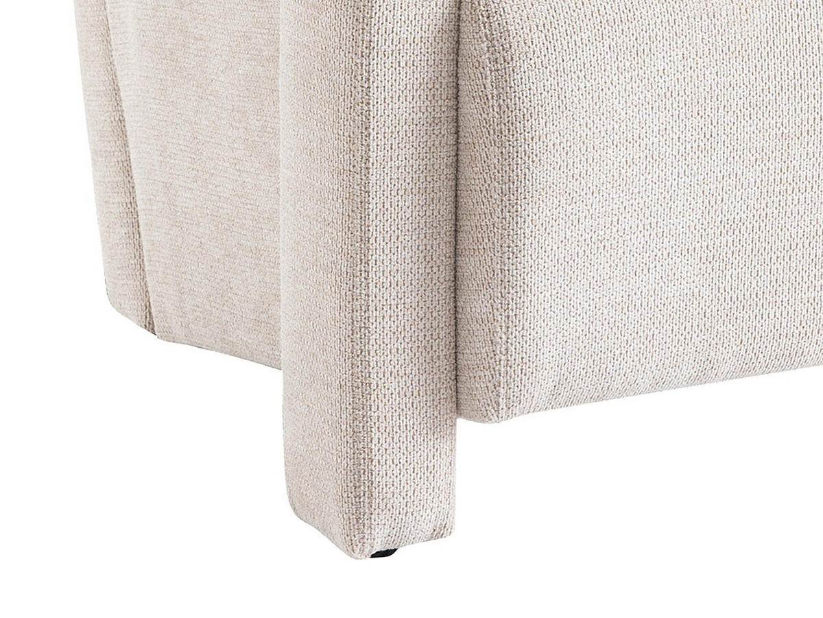SESSEL - Strukturstoff - Beige - ISPARTA - Beige, Textil (65/71/83cm) - Vente-Unique