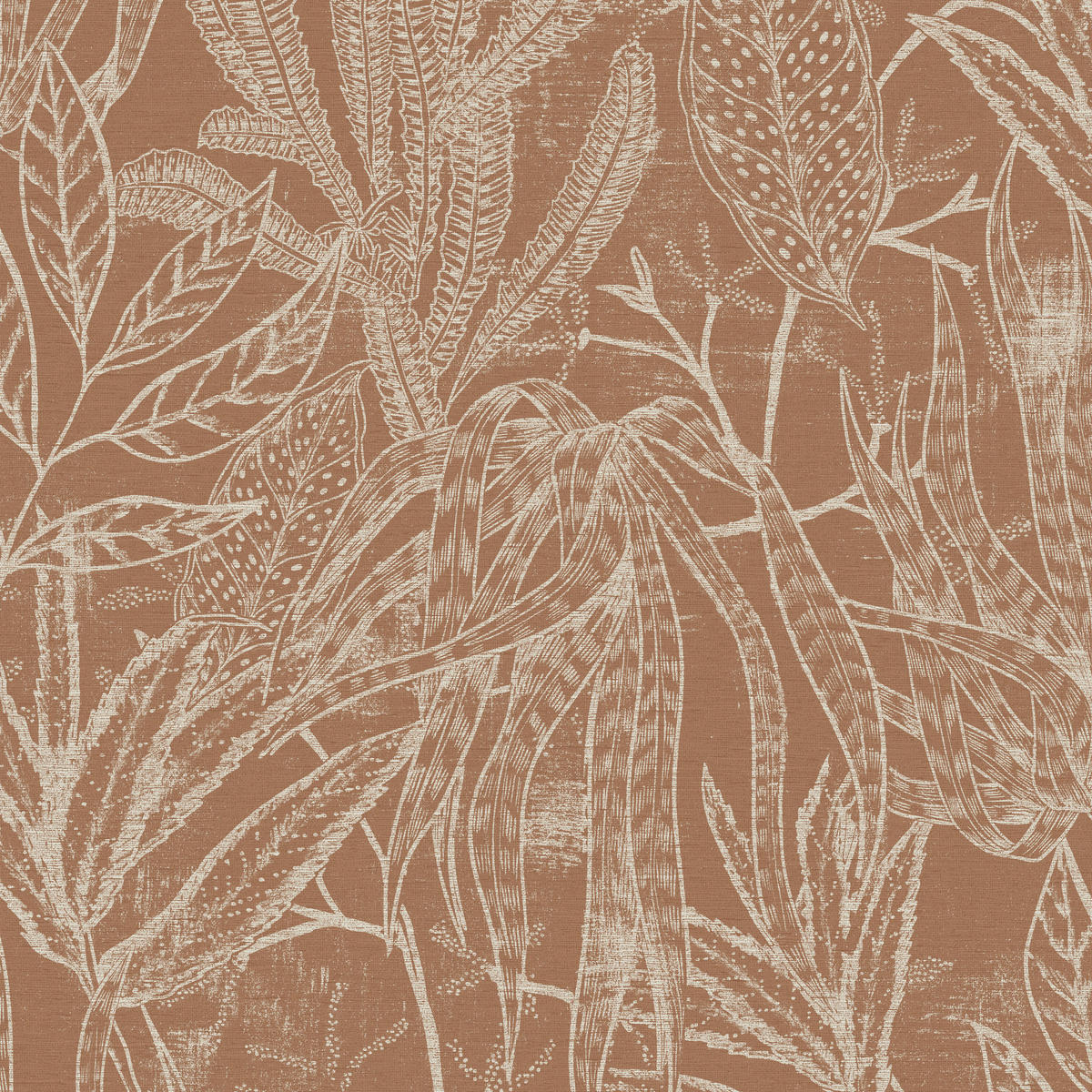 VLIESTAPETE Chaya 1000x52cm - Orange, Papier/Kunststoff (52/1000cm) - Superfresco Easy