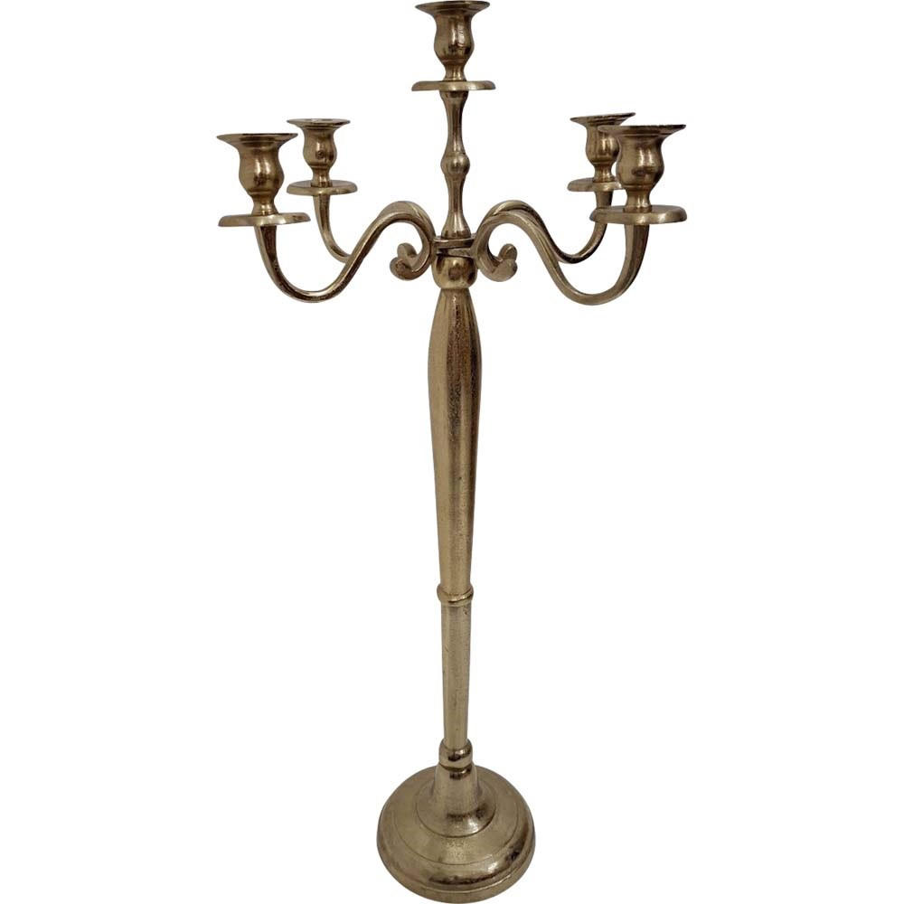 Lesli Living Kerzenhalter Gold 33x38x78 cm