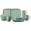 FRÜHSTÜCKS-SET Casa Blau 12er Set - Blau, Keramik (30/34/33cm) - Ritzenhoff Breker