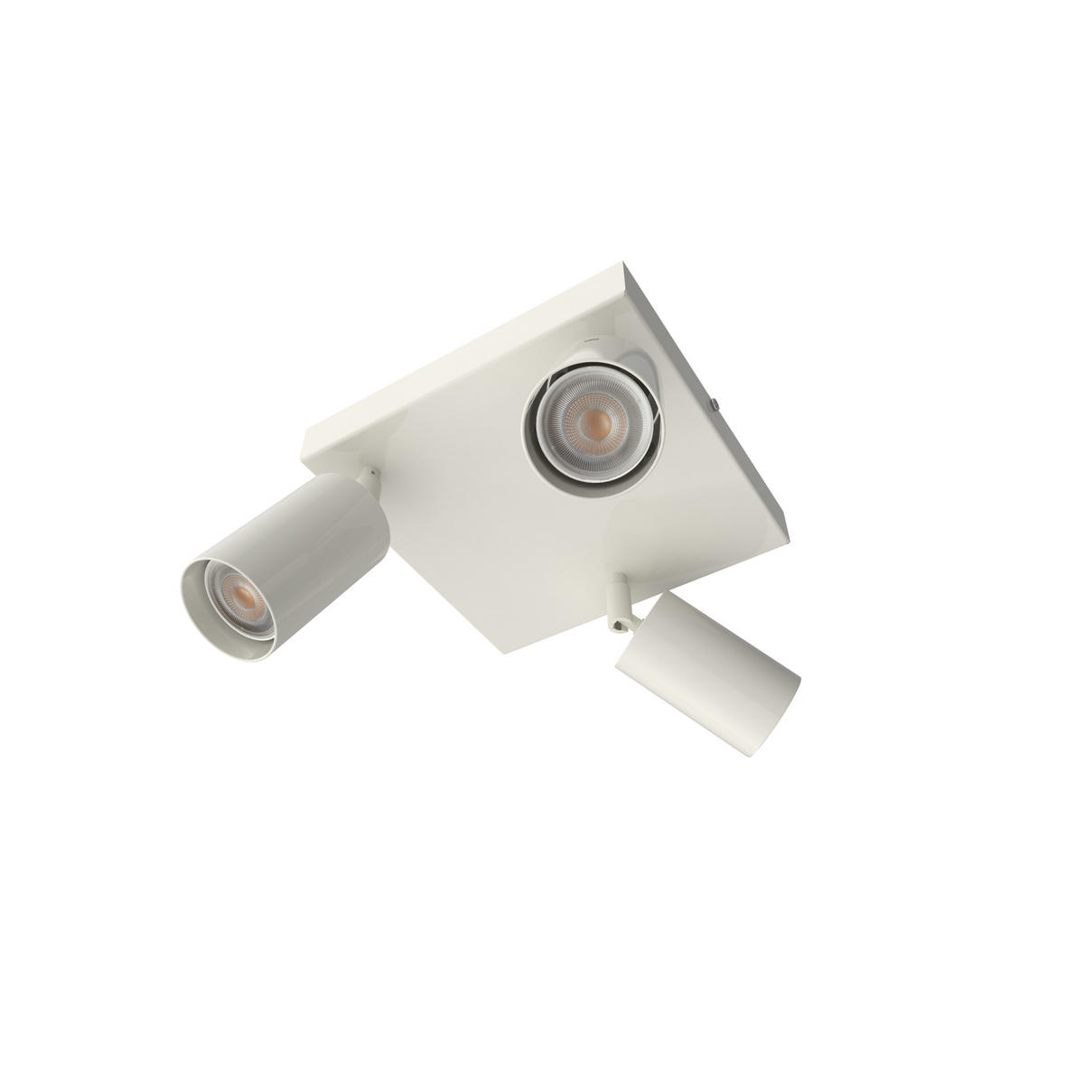 STRAHLER - Weiß, Metall (30/30/15cm) - Lumicom