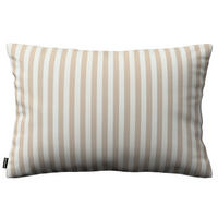 KISSENHÜLLE Quadro braun und weiß, 60x40cm - Beige, Textil (60/40cm) - Dekoria