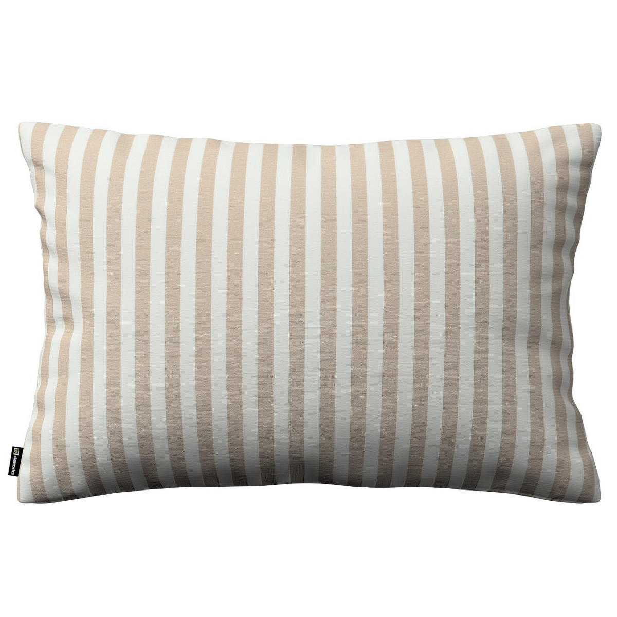 KISSENHÜLLE Quadro braun und weiß, 60x40cm - Beige, Textil (60/40cm) - Dekoria