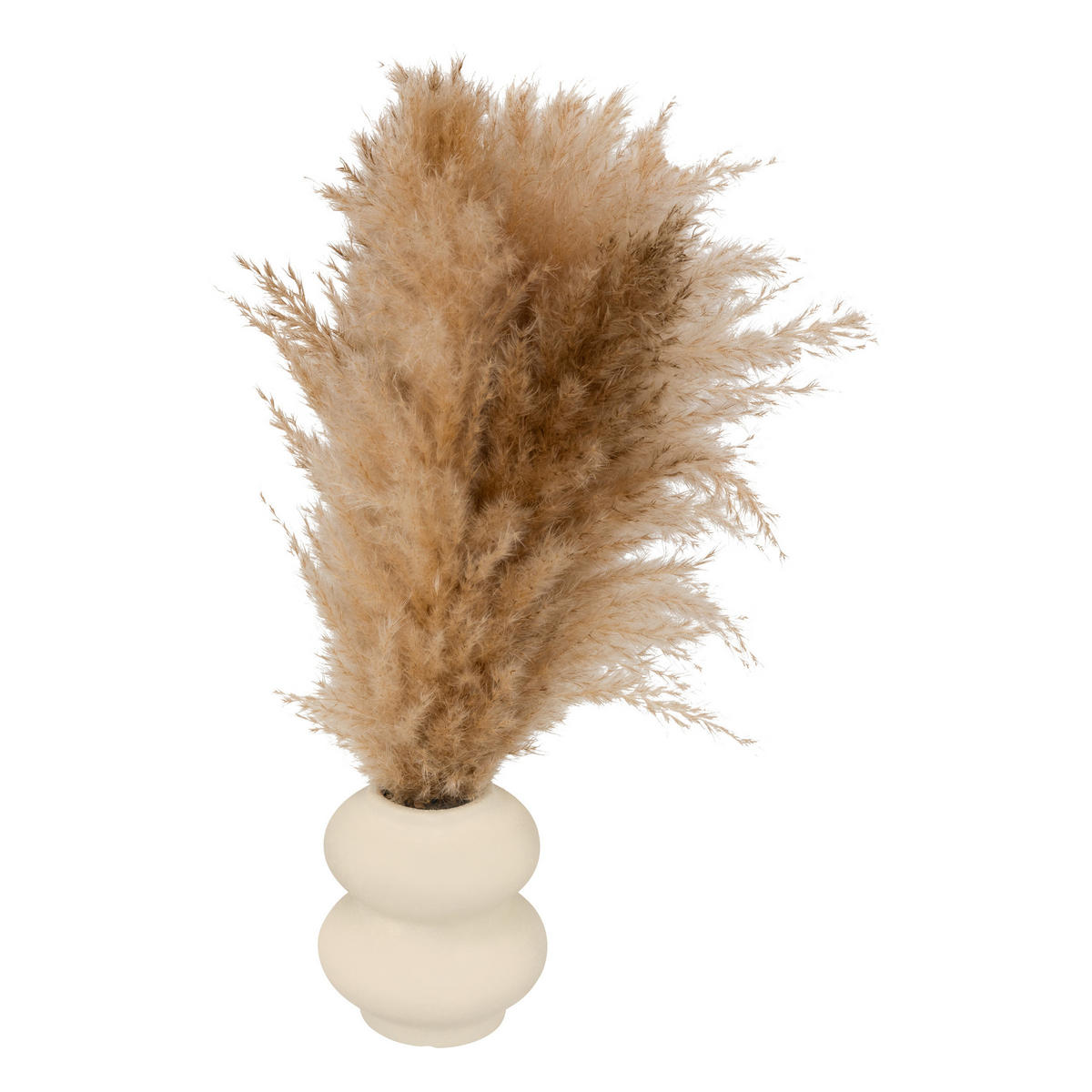 KERAMIKVASE Glen H. 42 cm - Beige, Keramik (42cm) - Atmosphera Createur d´interieur