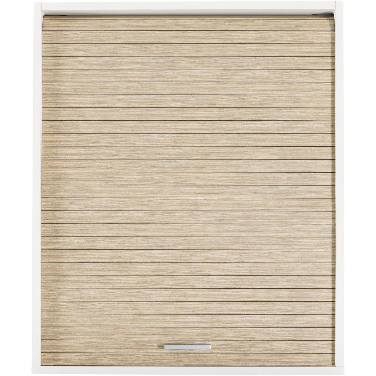 KÜCHENOBERSCHRANK mit Rolladentür 35/60/72cm - Weiß, Holzwerkstoff (60/72/35cm) - Simmob