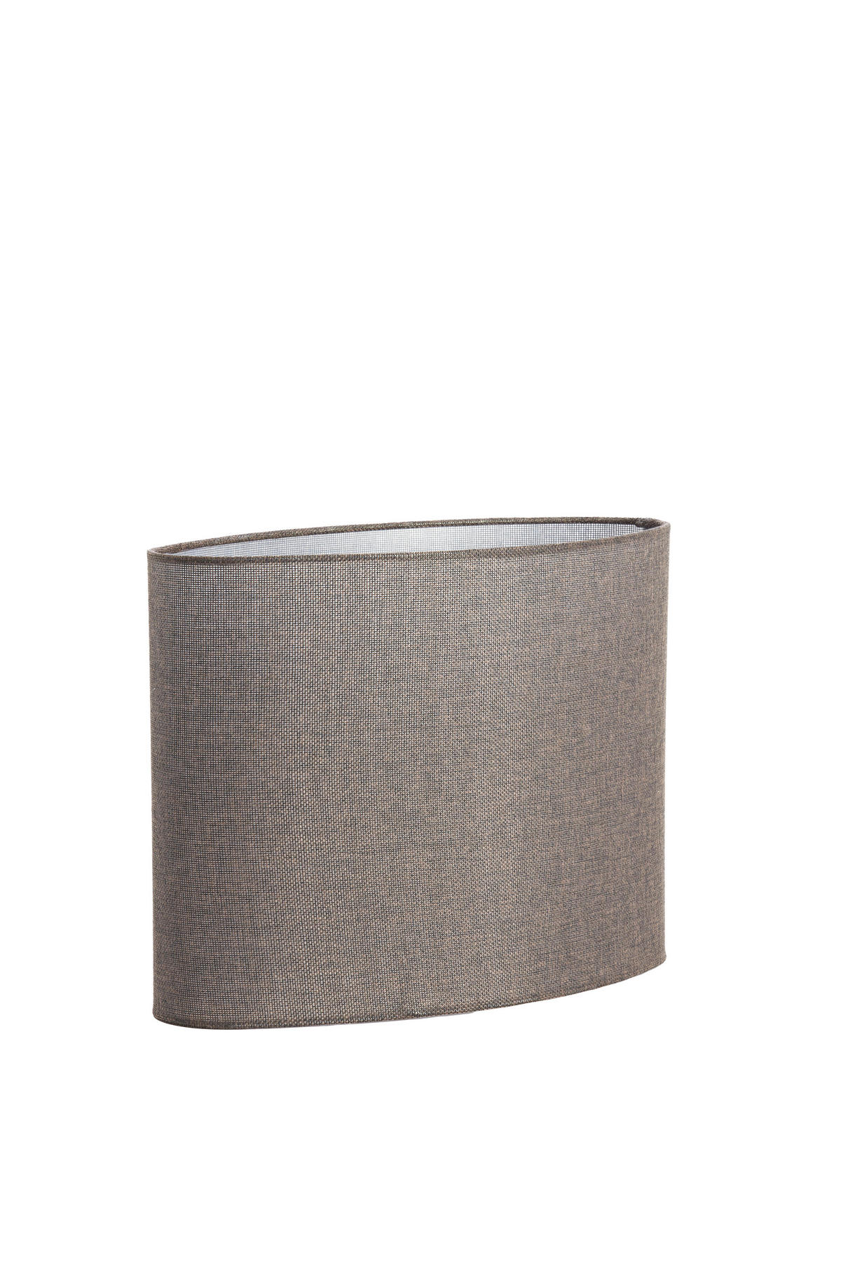 LAMPENSCHIRM Branfo Braun 38/17.5/28 cm - Braun, Textil (38/17.5/28cm) - Light & Living