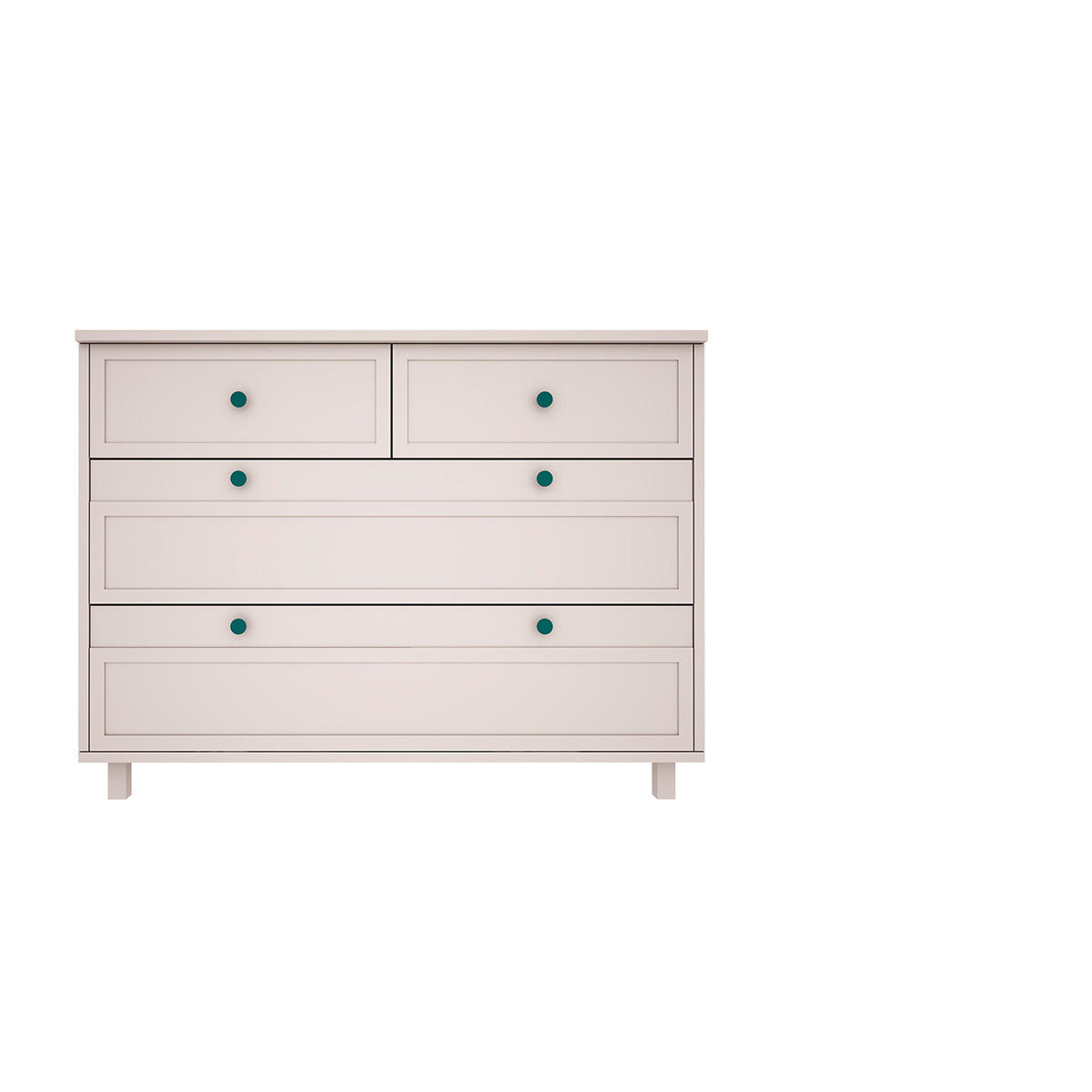 DĚTSKÁ KOMODA Gabriel Béžová - béžová, kompozitní dřevo (117/92/50cm) - Petits-meubles