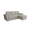 ECKSOFA Bellano Ecksofa L-Form- links oder rechts montierbar, hellgrau - Hellgrau, Holz (243/156cm) - Panda Möbel