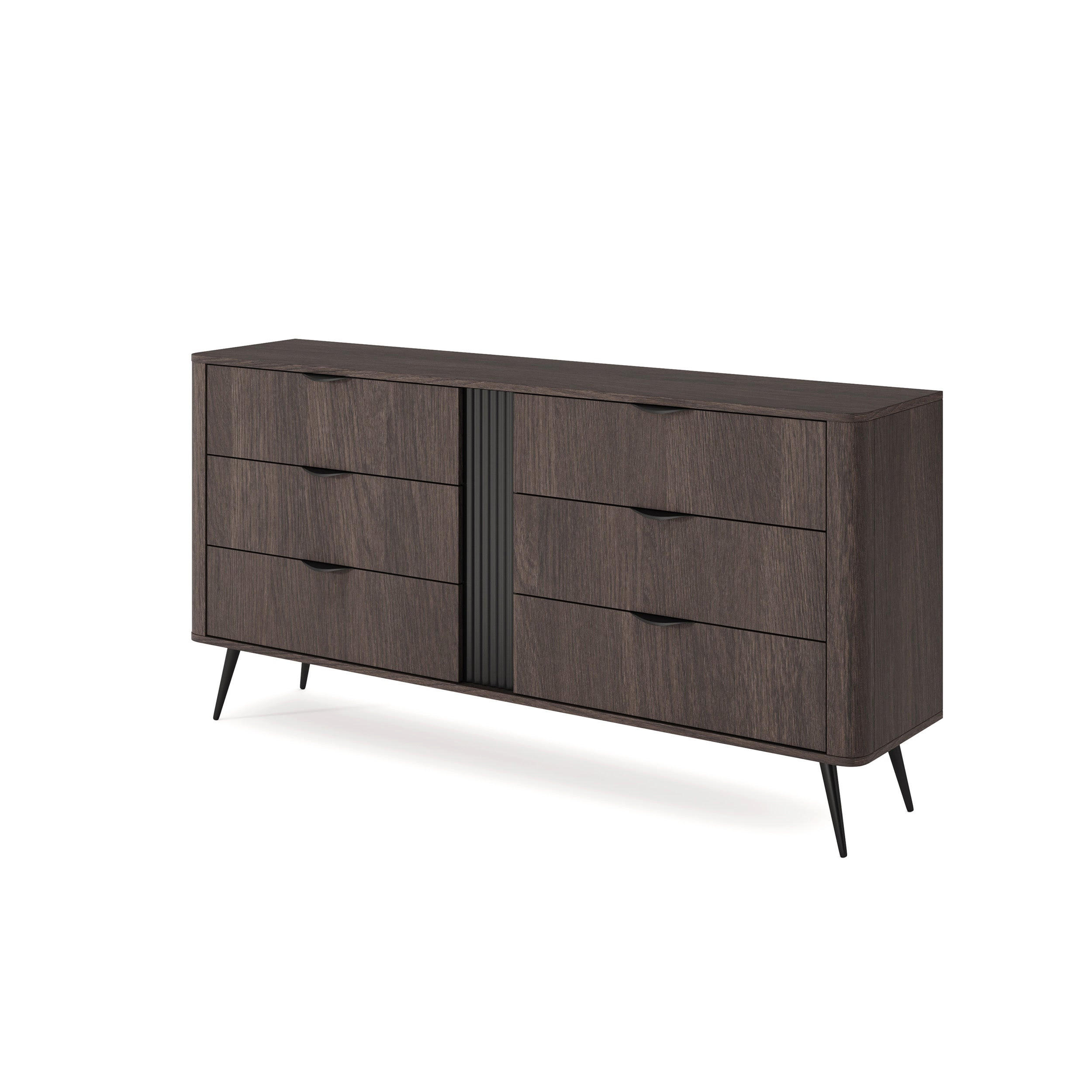 Pillovely Kommode Braun 163.2x81.2x38 cm
