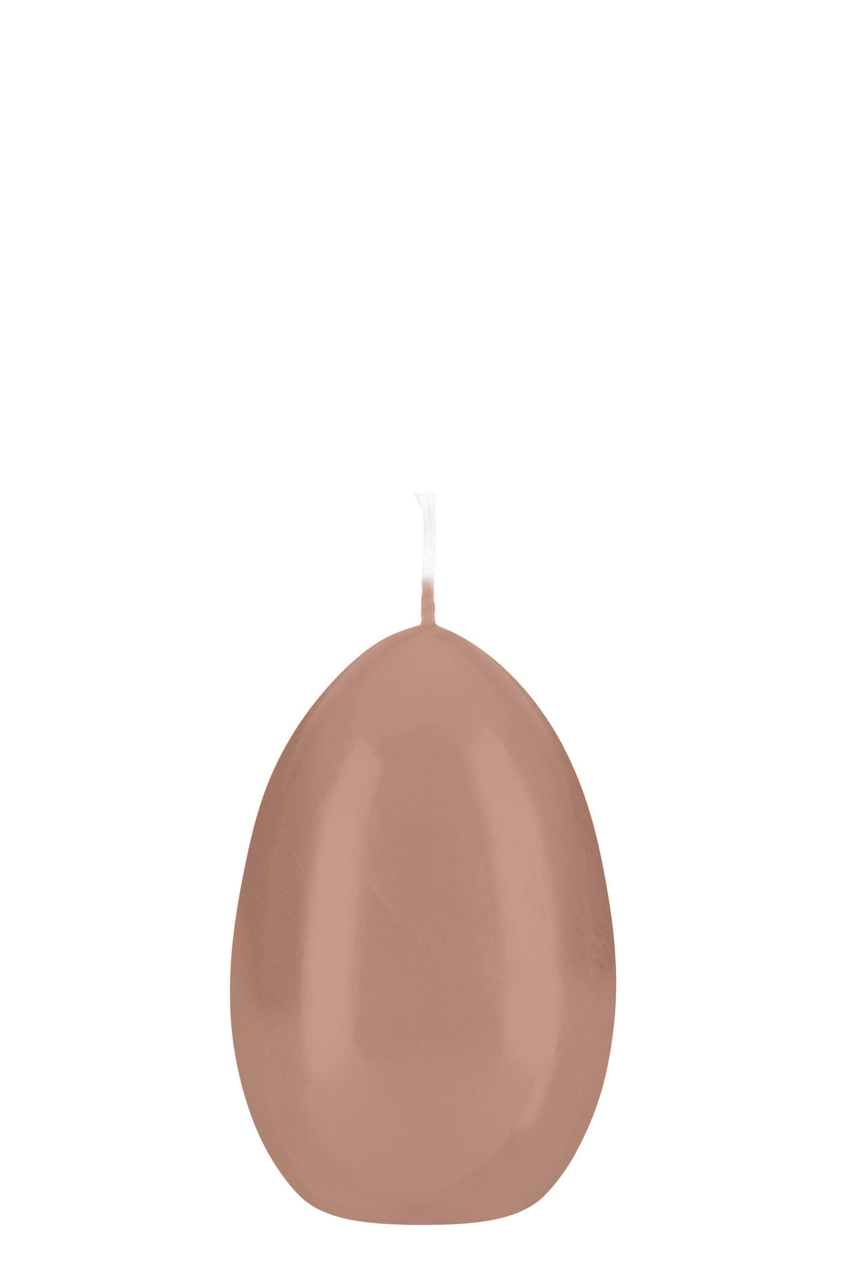 EIKERZEN Klarlack Portobello Nougat 90 x Ø 60 mm, 6 Stück - Nussbaumfarben, Paraffin (6/9/9cm) - Kopschitz Kerzen