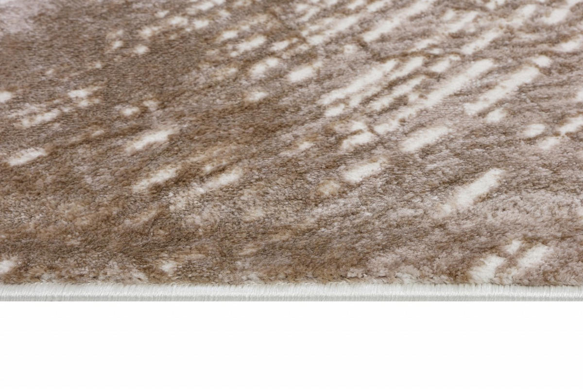 KOBEREC béžový hnedý krémový - 140 x 200 cm - béžová, textil (140/200cm) - Mazovia