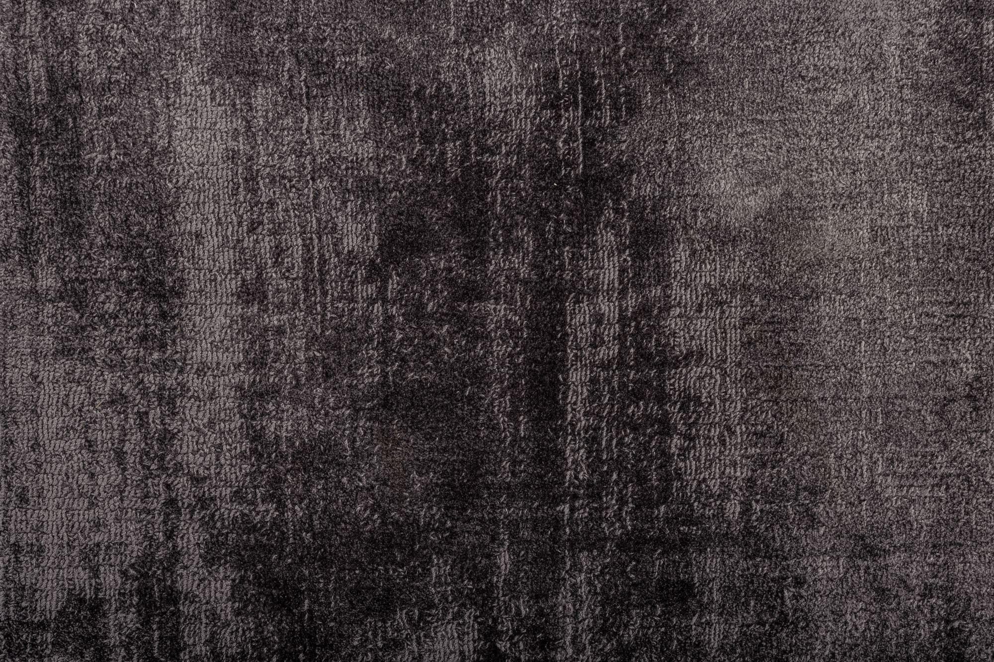Thumbnail - Theko Viskoseteppich, Anthrazit, Textil, Uni, Rechteckig, 90x160 cm, Teppiche & Böden, Teppiche, Naturteppiche