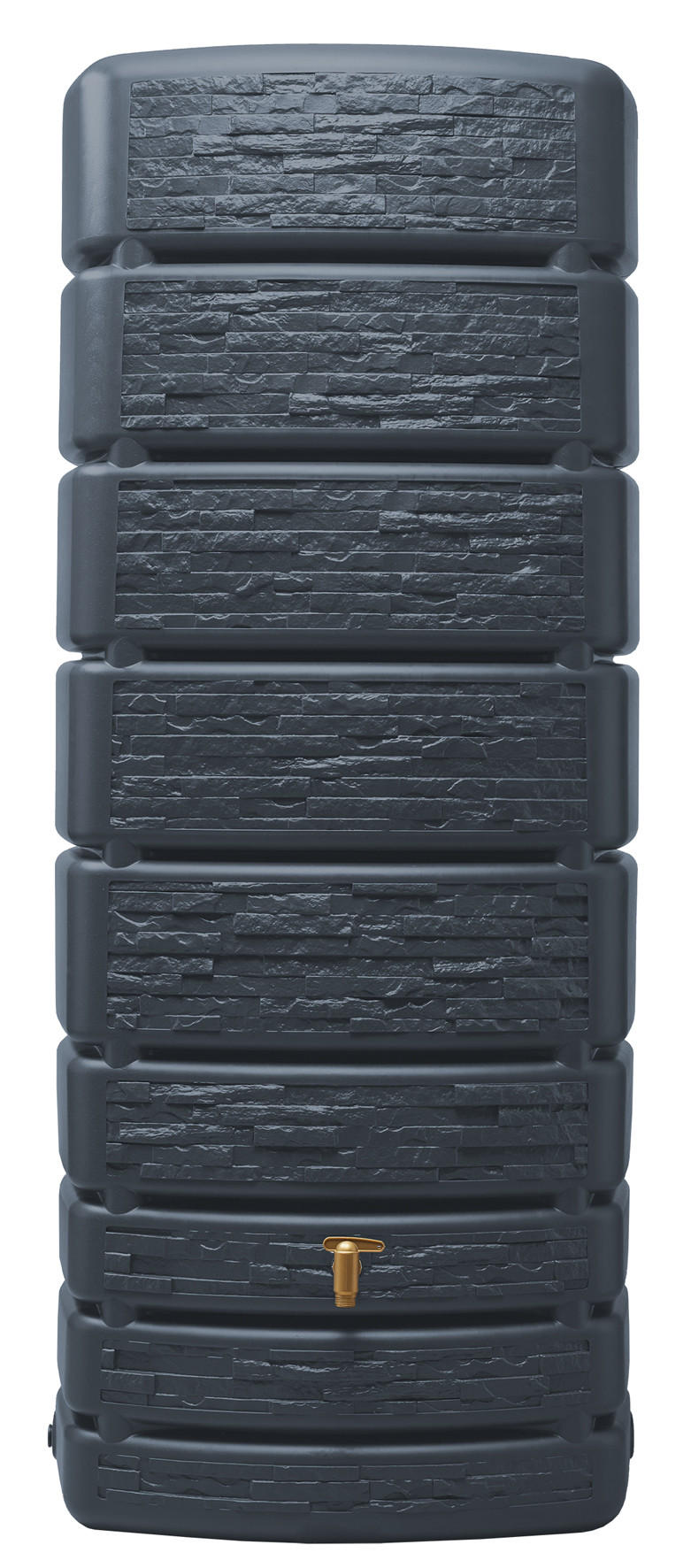 WANDTANK 500 L, graphite grey - Grau, Kunststoff (75/184/51cm) - 4rain