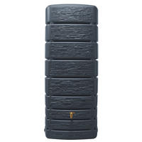 WANDTANK 500 L, graphite grey - Grau, Kunststoff (75/184/51cm) - 4rain