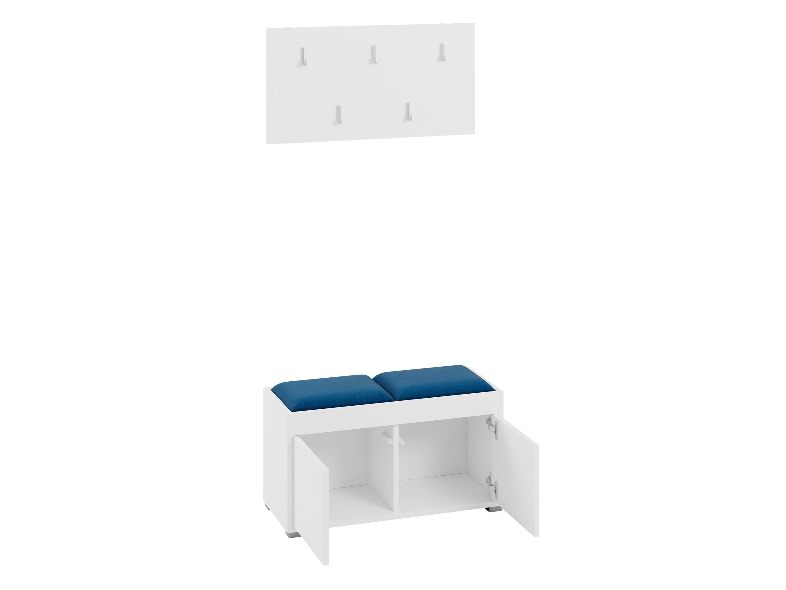 Thumbnail - Mirjan24 Garderoben-Set, Kaschmir, Mintgrün, Holzwerkstoff, 2-Sitzer, Rechteckig, 84x45x35 cm, Garderobe, Garderoben-Set...