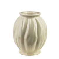 VASE Manon Beige 11/18/22 cm Keramik - Beige, Keramik (22cm) - Mondex