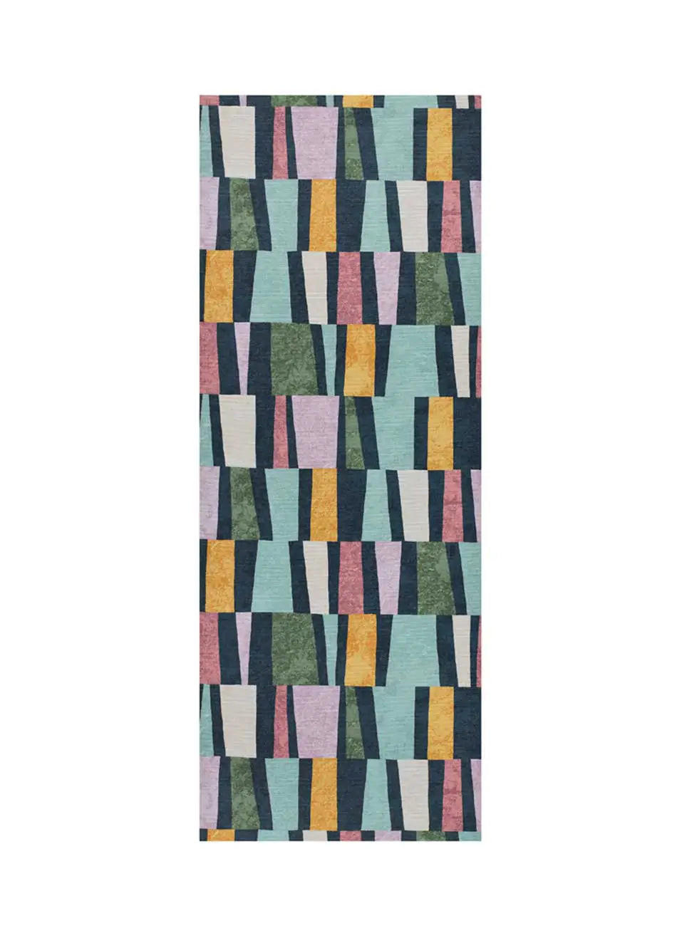 KÜCHENTEPPICH Mehrfarbig Ricci 52/200 cm - Multicolor, Kunststoff/Textil (52/200cm) - Atticgo