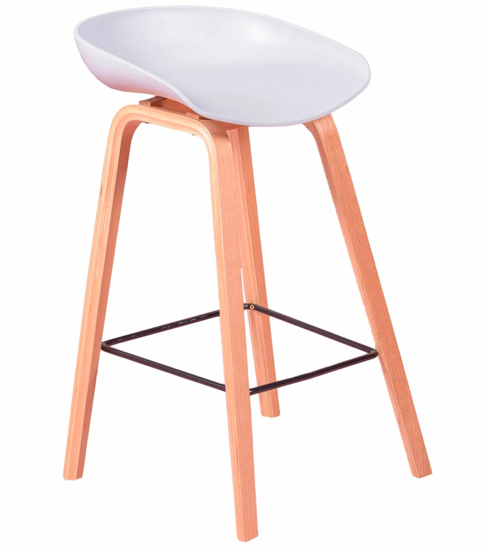HOCKER Kunststoff Hellgrau - Hellgrau, Kunststoff (49/76/45cm) - Nest Dream