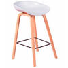 HOCKER Kunststoff Hellgrau - Hellgrau, Kunststoff (49/76/45cm) - Nest Dream