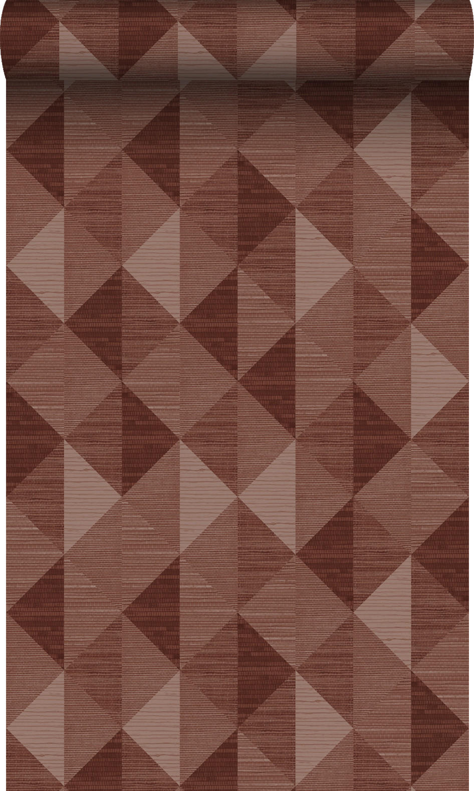 TAPETE 3D Grasmuster 50 x 900 cm - Rot, Papier (50/900cm) - Origin Wallcoverings