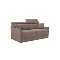 LINEARSOFA Miryam - Braun, Metall (189/83/98cm) - Divani.store