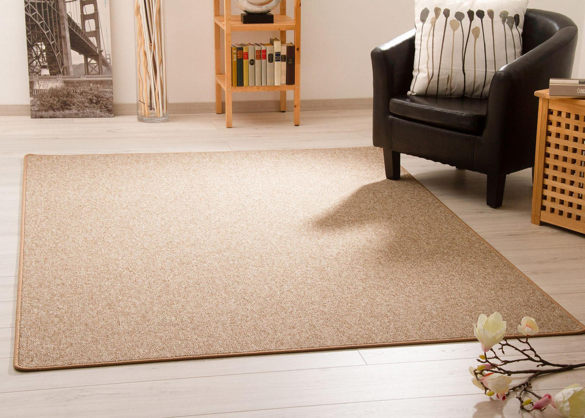 TEPPICH 80/80 cm Meddon XL - Sandfarben, Textil (80/250cm) - Steffensmeier