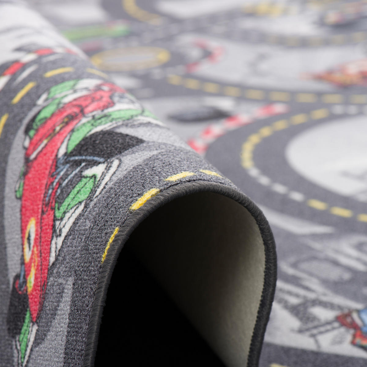 KINDER UND SPIELTEPPICH DISNEY CARS - Grau, Textil (200/200cm) - Snapstyle