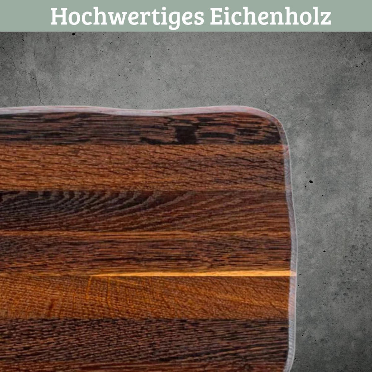 SCHNEIDEBRETT Holz groß DOLU klingenschonend 30x20x3 cm Dunkelbraun - Dunkelbraun, Holz (30/20cm) - DELUKE