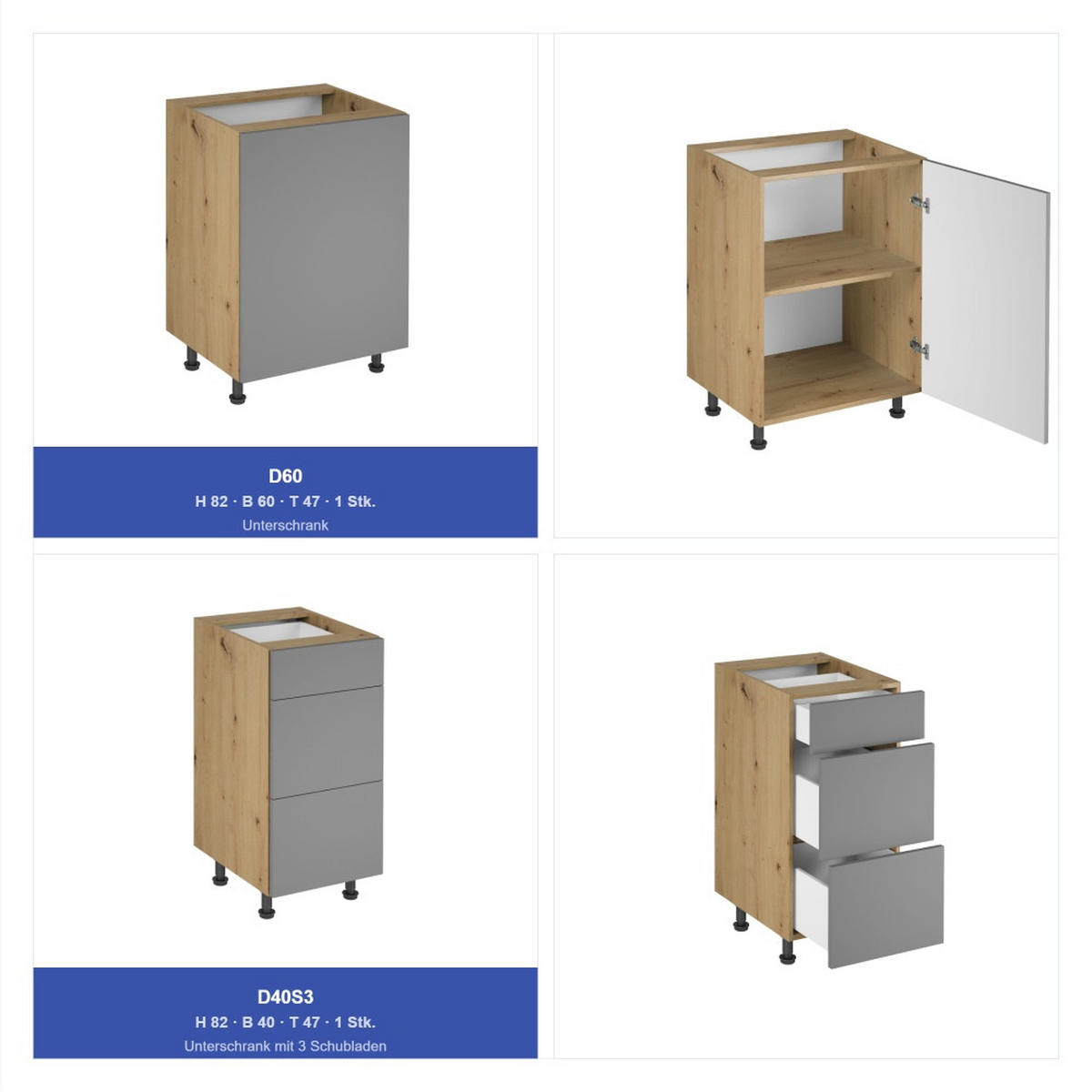 WINKELKÜCHE 240 cm x 200cm- Langen KL25-M240 - in Beige/Matt - Beige, Holz (440/212/52cm)