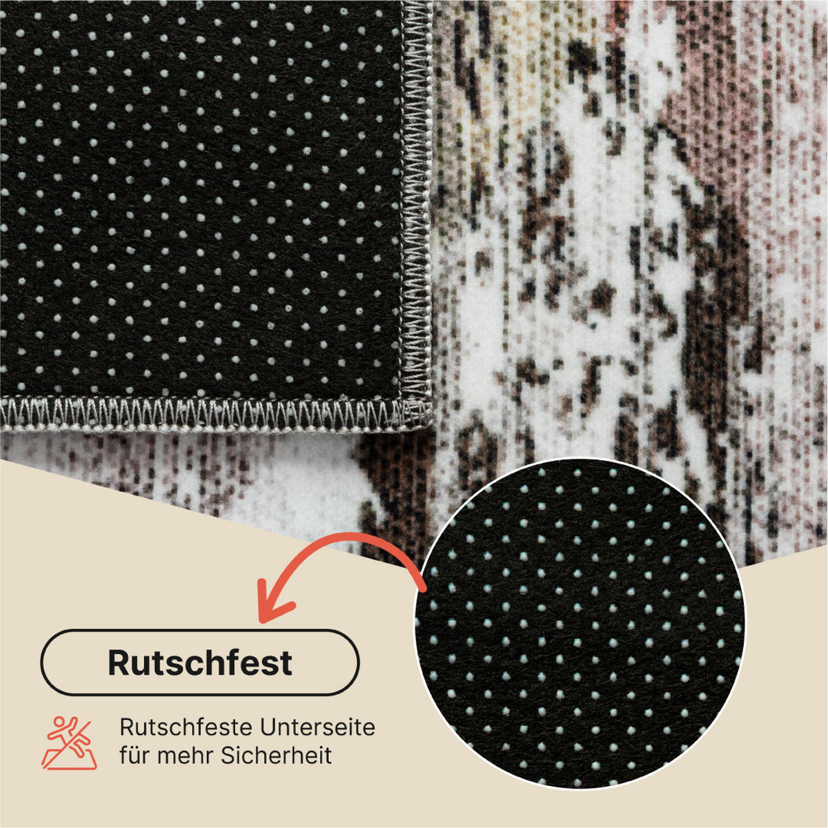 TEPPICH VENEZIA Multicolor 300/400 cm - Multicolor, Textil (300/400cm) - Tapiso