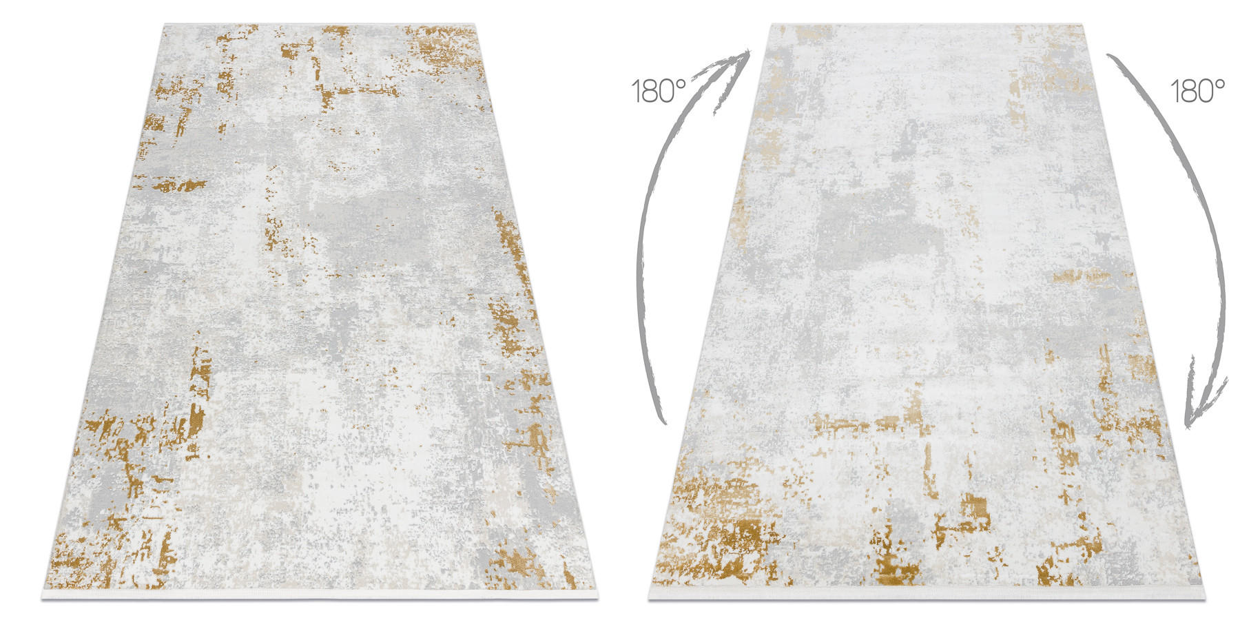 TEPPICH Duke 120/170 cm - Creme, Textil (120/170cm) - rugsX