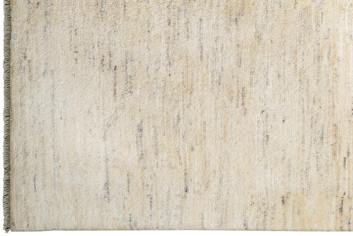 GABBEH-TEPPICH handgeknüpft Beige 200/147 cm Schurwolle - Beige, Textil (147/200cm) - Looma