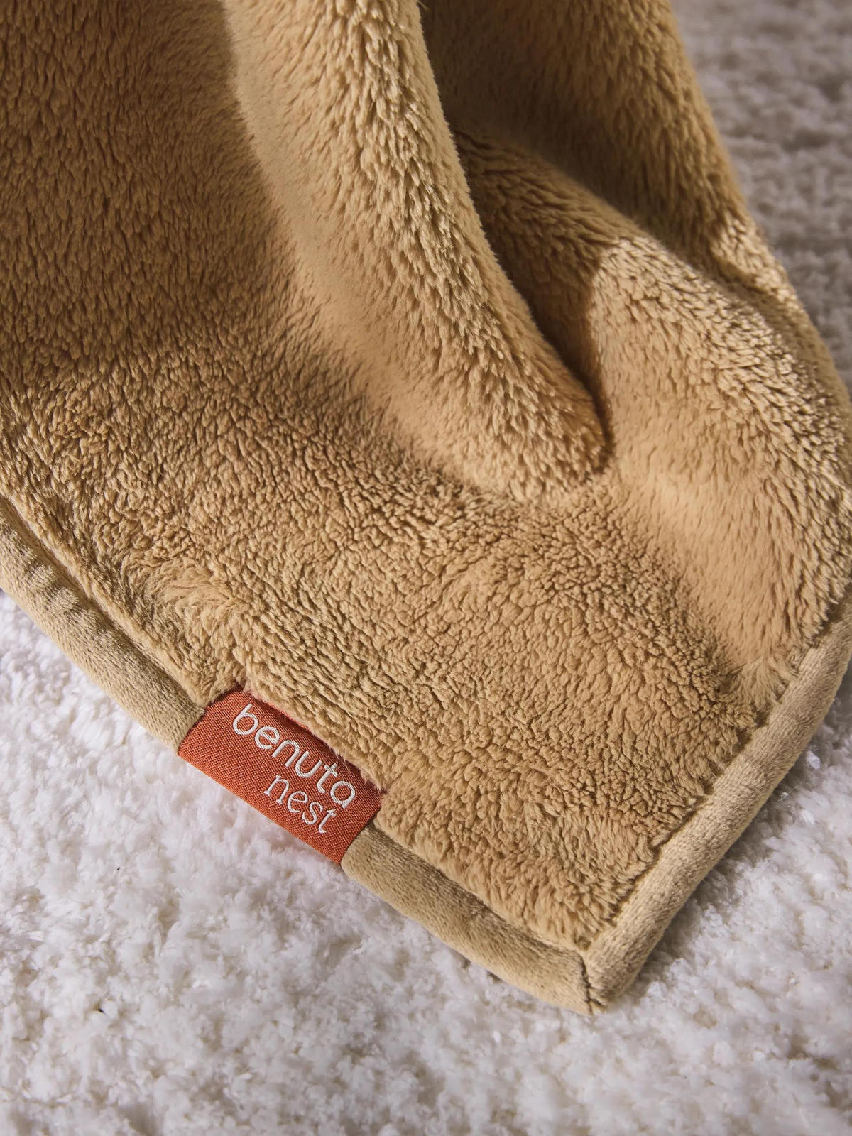 DECKE Cosi Beige 200/220 cm - Beige, Textil (200/220cm) - benuta