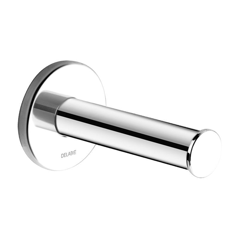 WC-RESERVEPAPIERHALTER Edelstahl hochglanzpoliert - Chromfarben, Metall (10/10/16cm) - Delabie