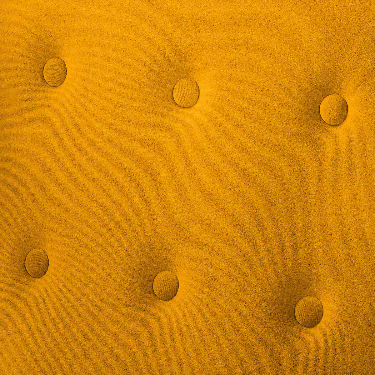 OHRENSESSEL - Dunkelbraun/Gelb, Textil (85/101/89cm) - home24