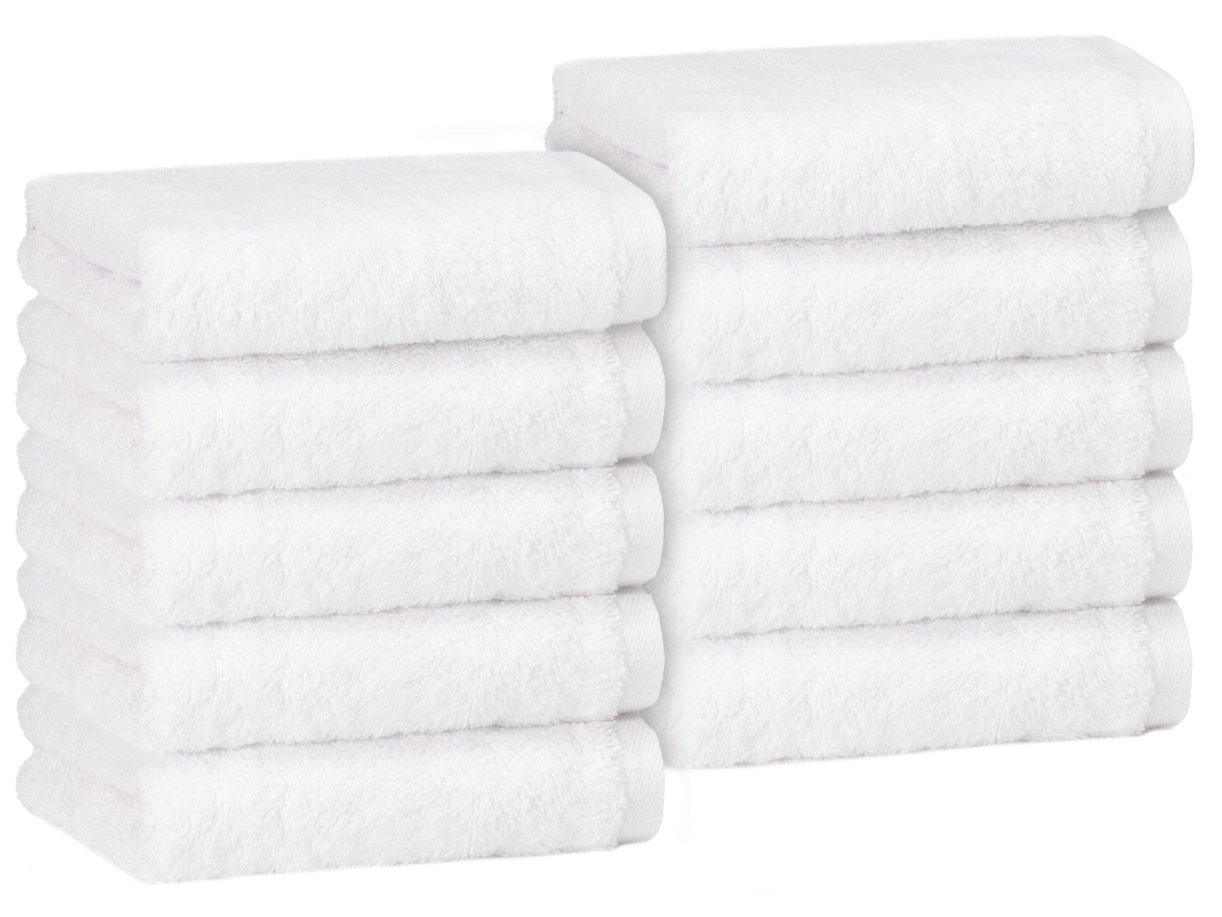 SEIFTÜCHER, 10er-Set, 100% Baumwolle - Weiß, Textil (30/30cm) - Zollner