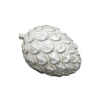 FIGUR Kegel Mave Weiß 17.2/12/11 cm Keramik - Weiß, Keramik (12/11/17.2cm) - Mondex