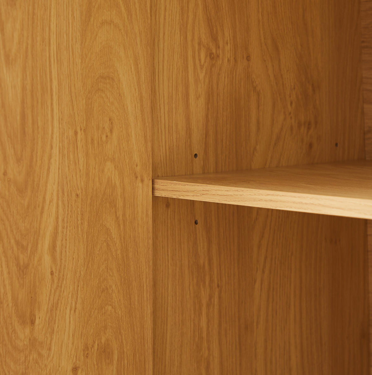 KOMODA z MDF 169x40x80 cm prírodná s nastaviteľnými policami a ochranou proti prevráteniu - prírodná farba, kompozitné drevo (169/80/40cm) - Modfu