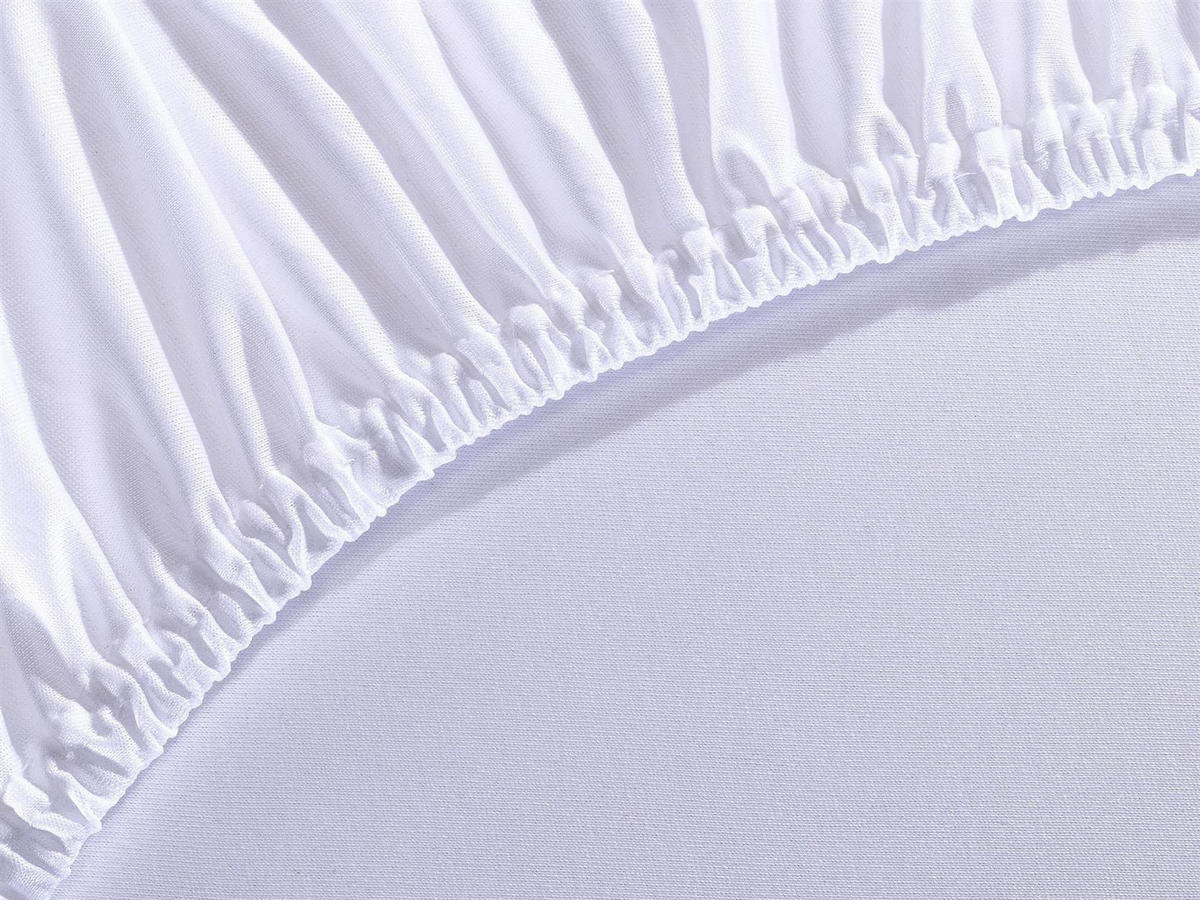 MIKROFASER-SPANNBETTLAKEN 90x200 Weiß - Weiß, Textil (90/200cm) - Carpe Sonno