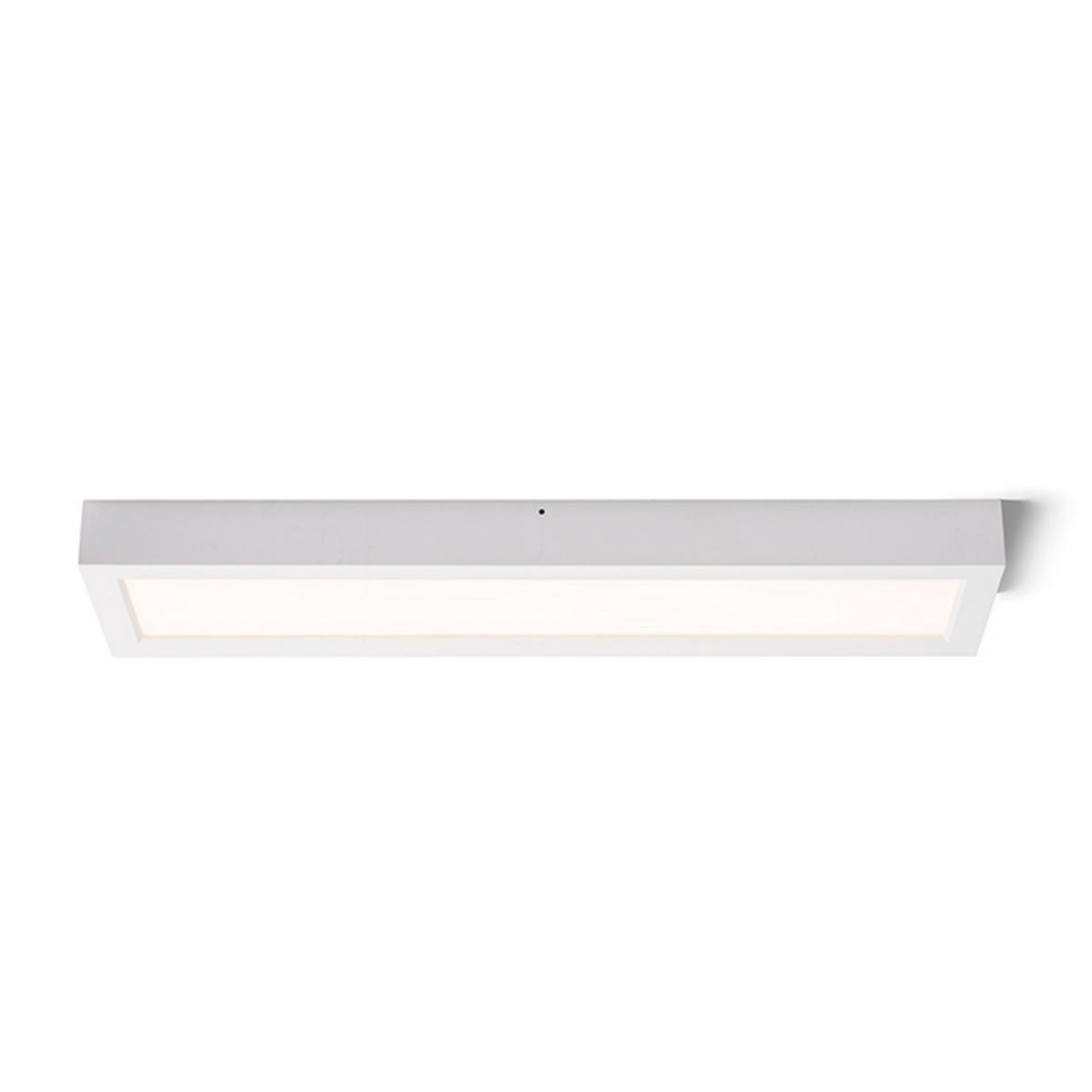 DECKENLEUCHTE STRUCTURAL LED 60x15 Weiß 22 W - Weiß, Metall (60/15/5cm) - Rendl