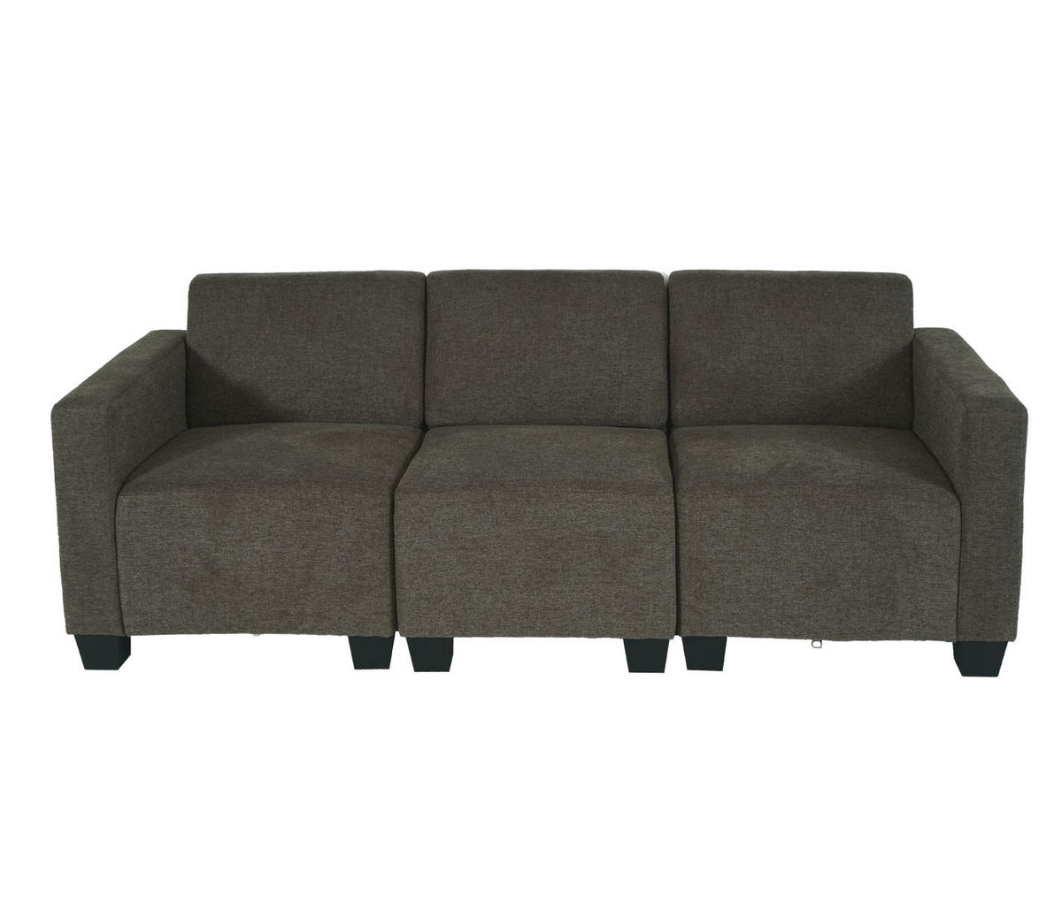 3-SITZER SOFA Braun - Braun, Textil (193/76/72cm) - MCW