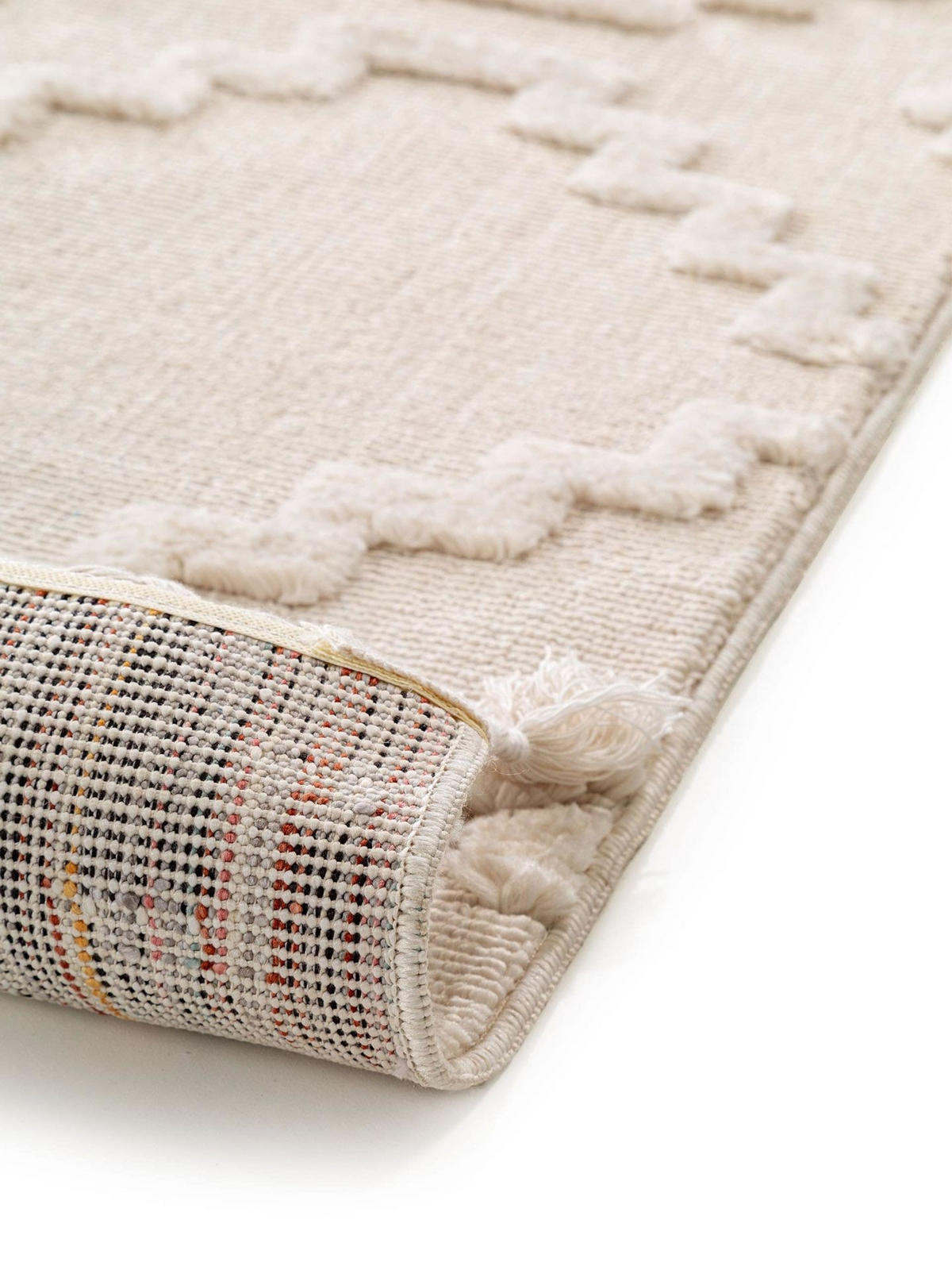 TEPPICH Teppich Oyo Beige - Beige, Textil (80/1cm) - KUNSTLOFT